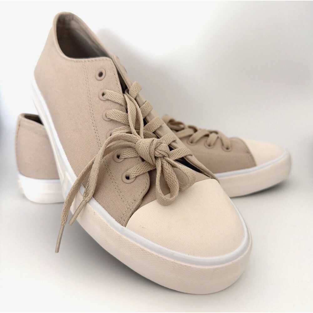 Ben Sherman Hadley LO Sneakers Shoes Mens 10.5 Beige Tan Lifestyle NWOT
